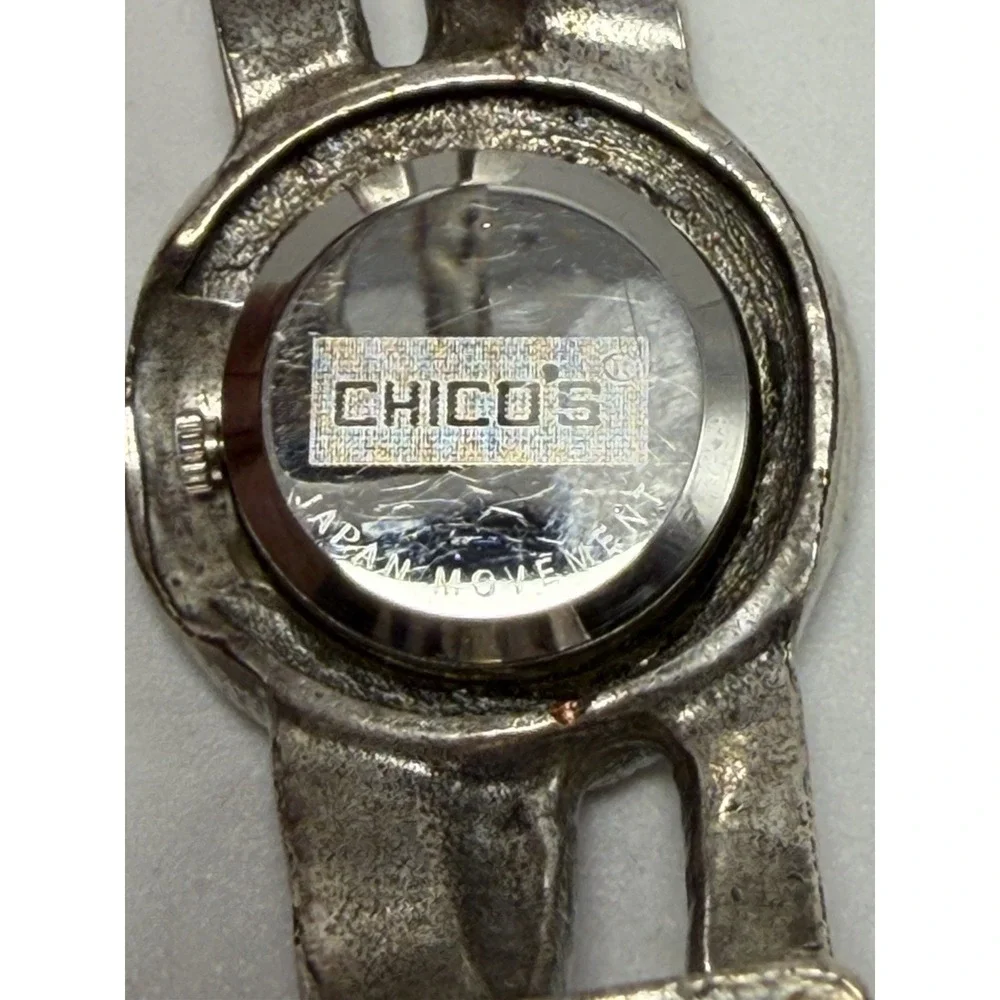 Chico's Cuff Watch New Battery 30MM 7